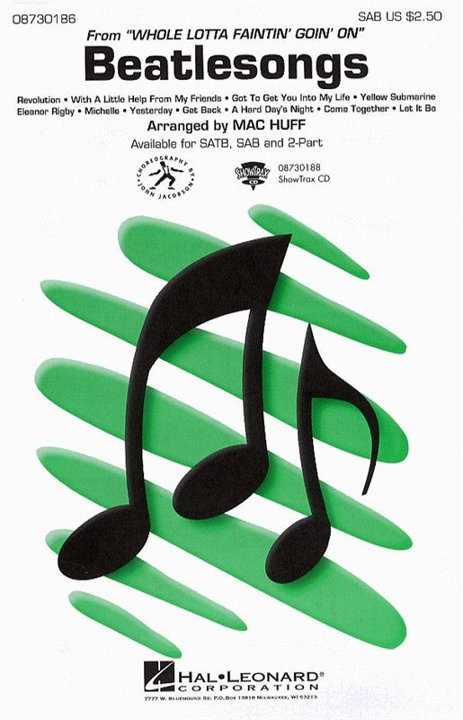 Beatlesongs (Whole Lotta Faintin' Goin On) - SAB | SAB and Piano