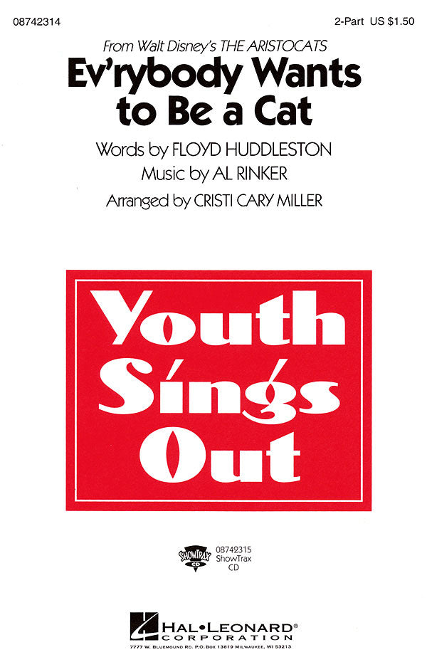 Ev'rybody Wants to Be a Cat – from The Aristocats | 2-Part Choir