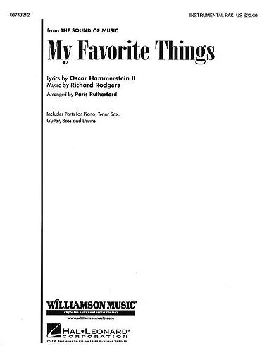 My Favorite Things (from The Sound of Music)