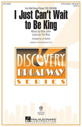 I Just Can't Wait to Be King((from The Lion King) Discovery Level 2)