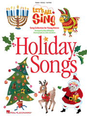 Let's All Sing Holiday Songs – Song Collection for Young Voices | Piano, zang en gitaar