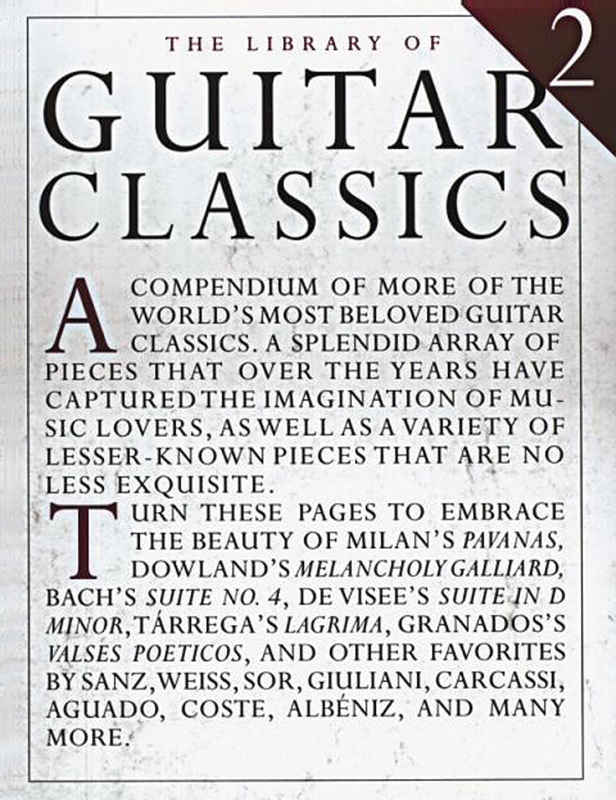 The Library of Guitar Classics 2 | Gitaar