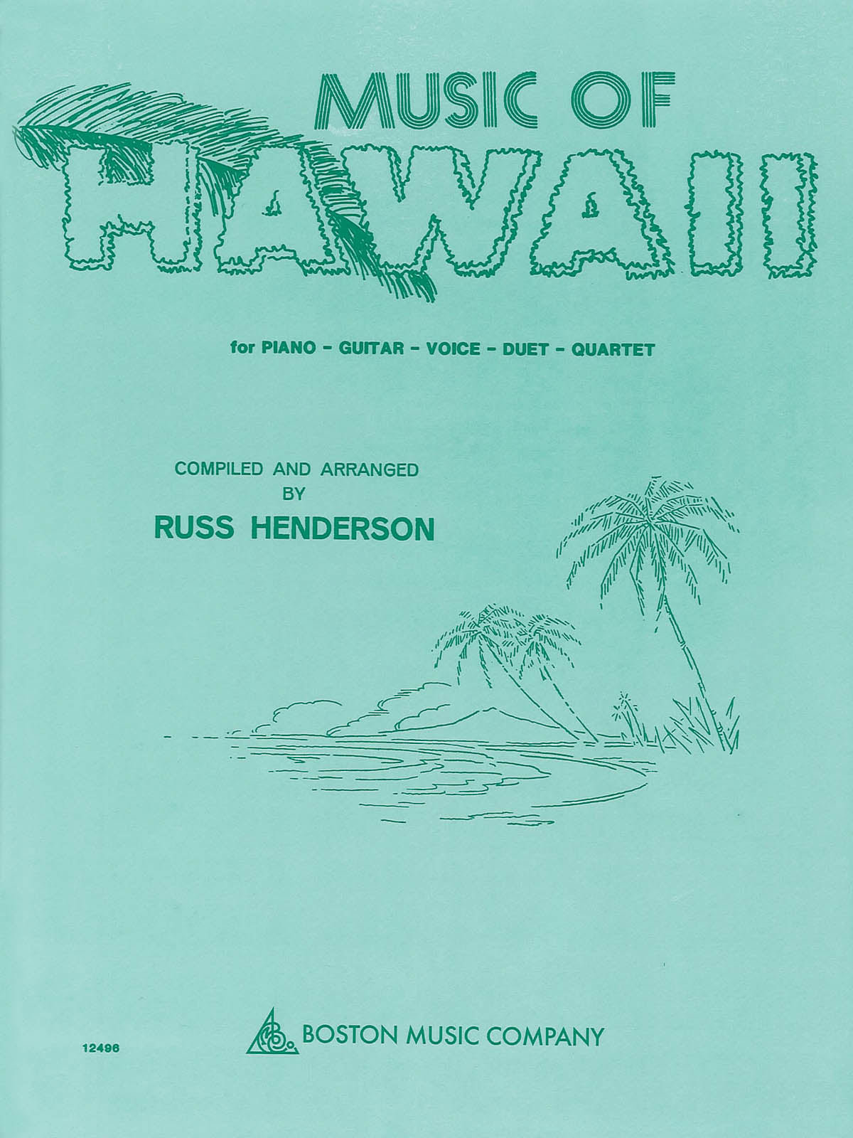 Music of Hawaii | Piano, zang en gitaar