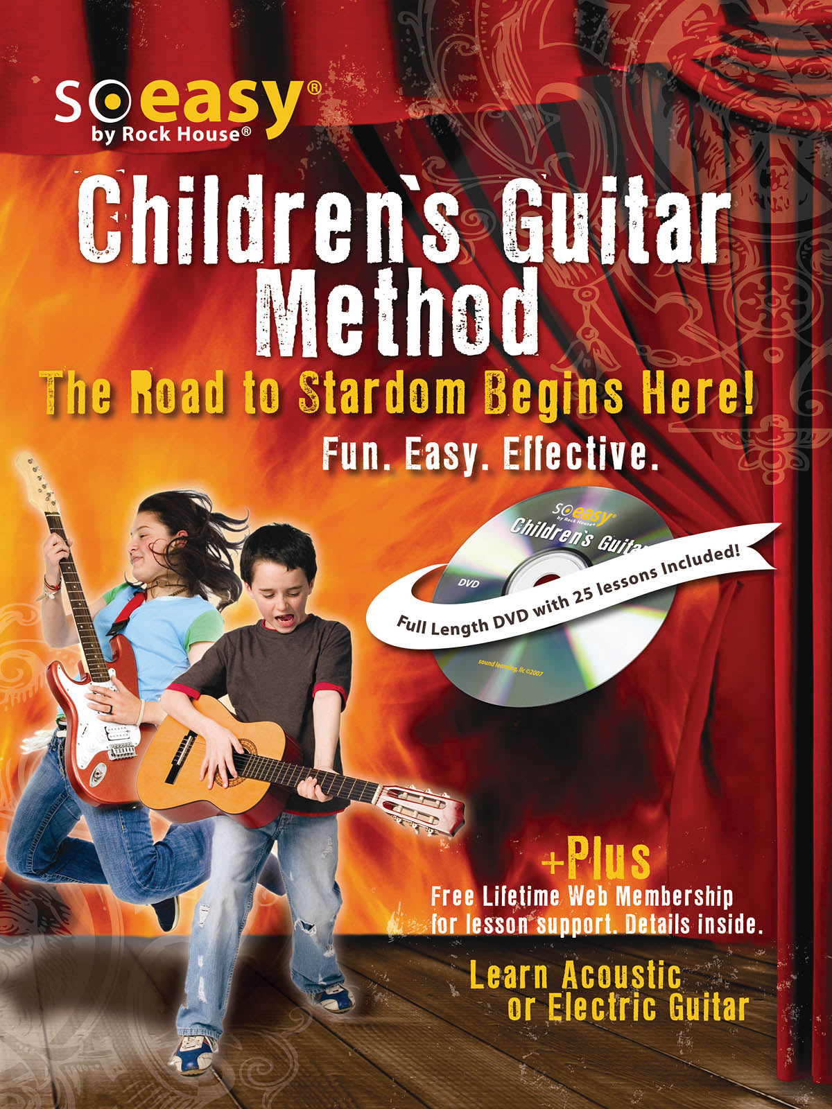 Rock House Children's Guitar Method – The Road to Stardom Begins Here! So Easy Series | Gitaar