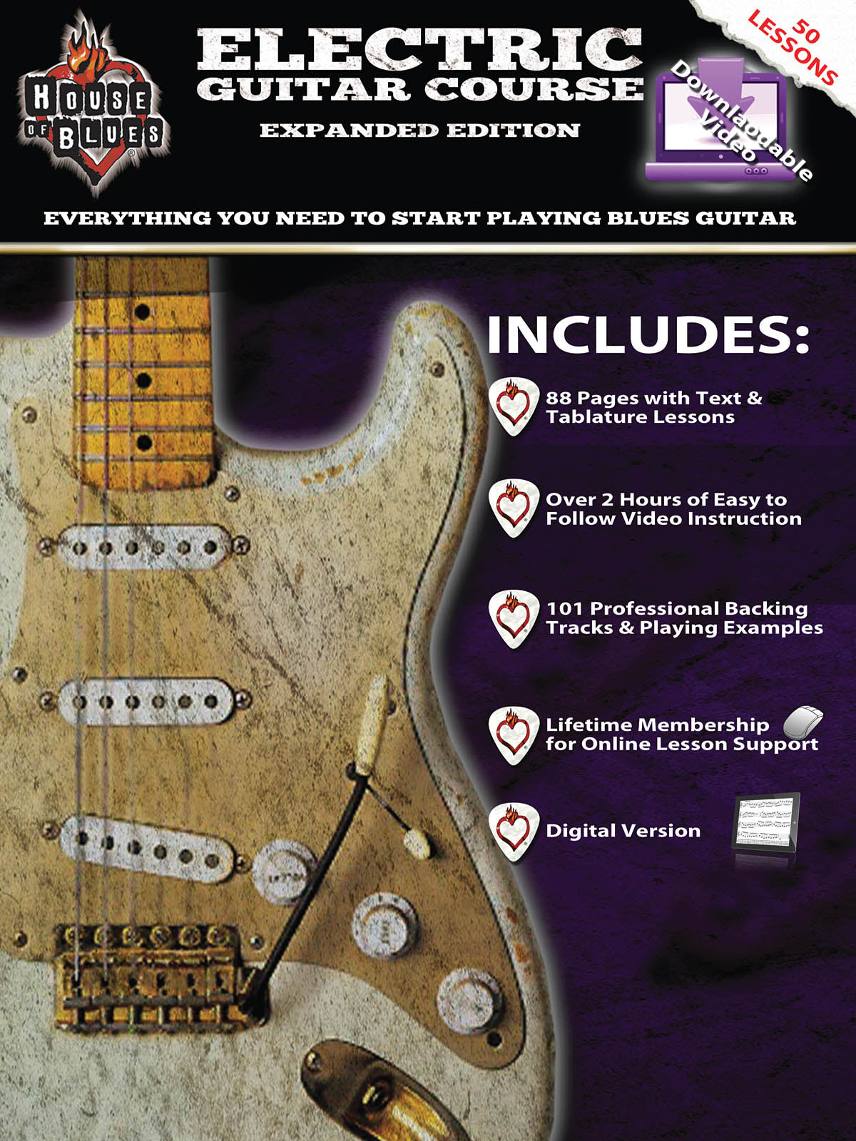 House of Blues Electric Guitar Course | Gitaar