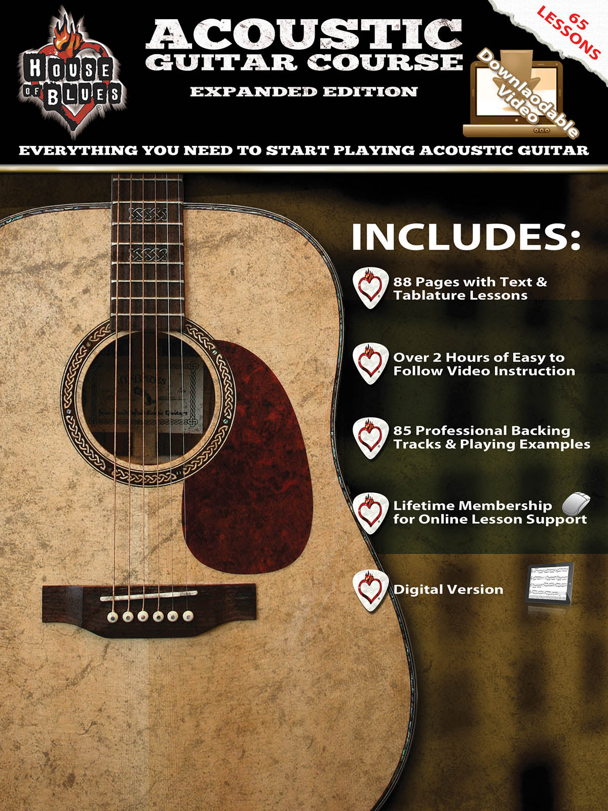 House Of Blues Acoustic Guitar | Gitaar