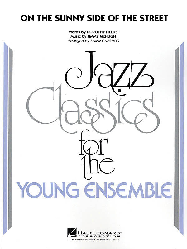 On The Sunny Side Of The Street – For the Young Ensemble | Jazz Ensemble