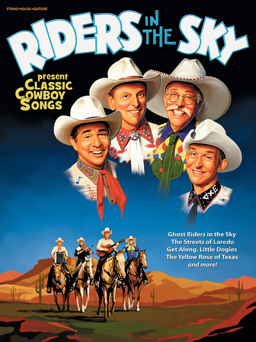 Riders in the Sky - Classic Cowboy Songs | Piano, zang en gitaar