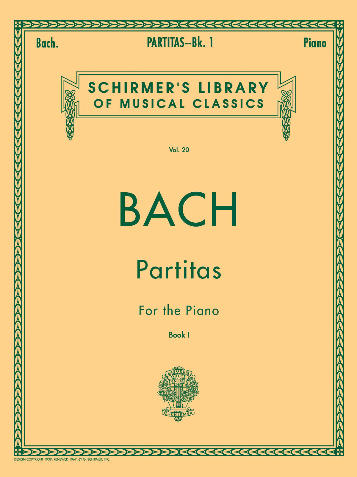 Bach: Partitas - Book 1