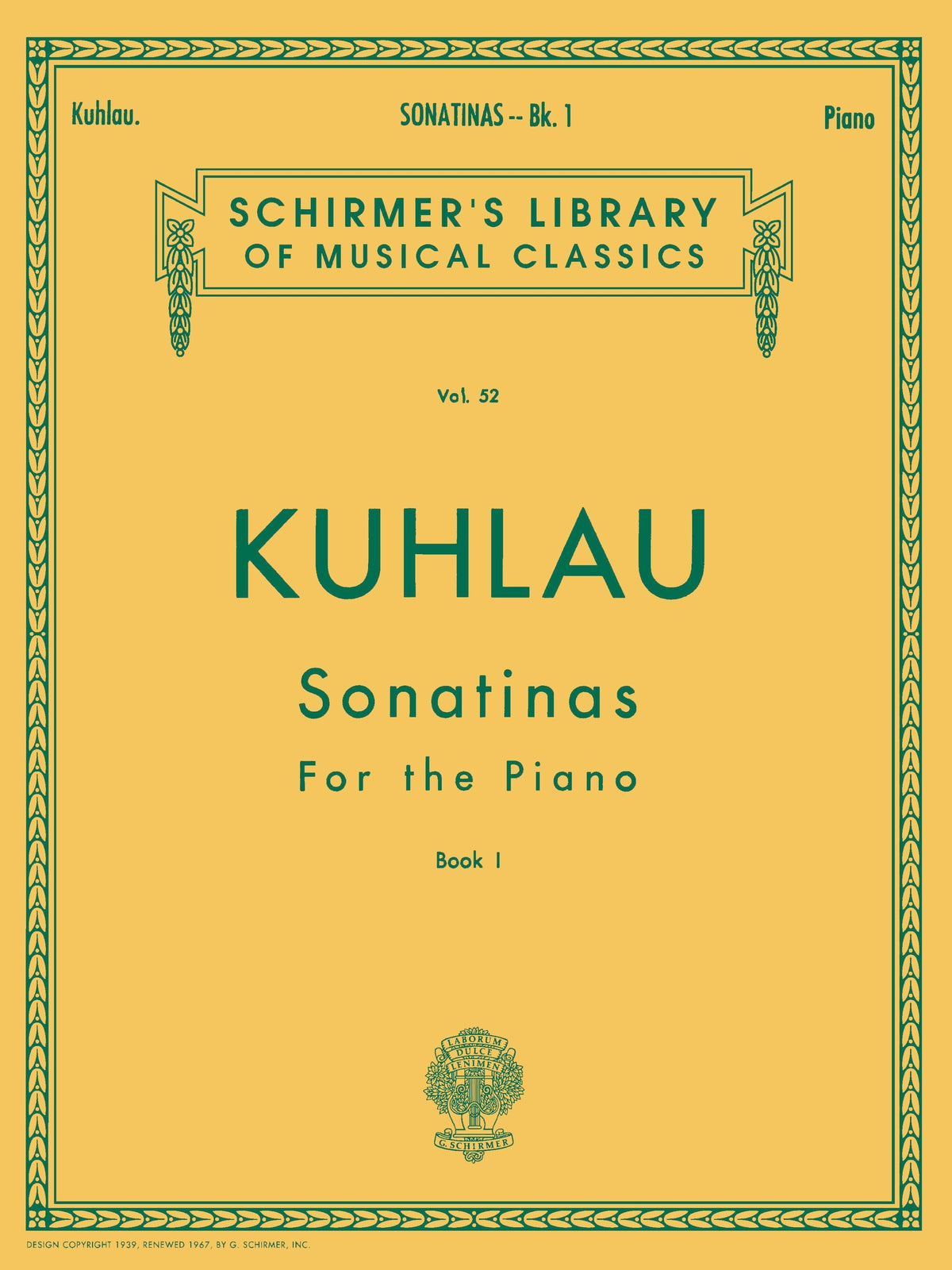 Kuhlau: Sonatinas - Book 1