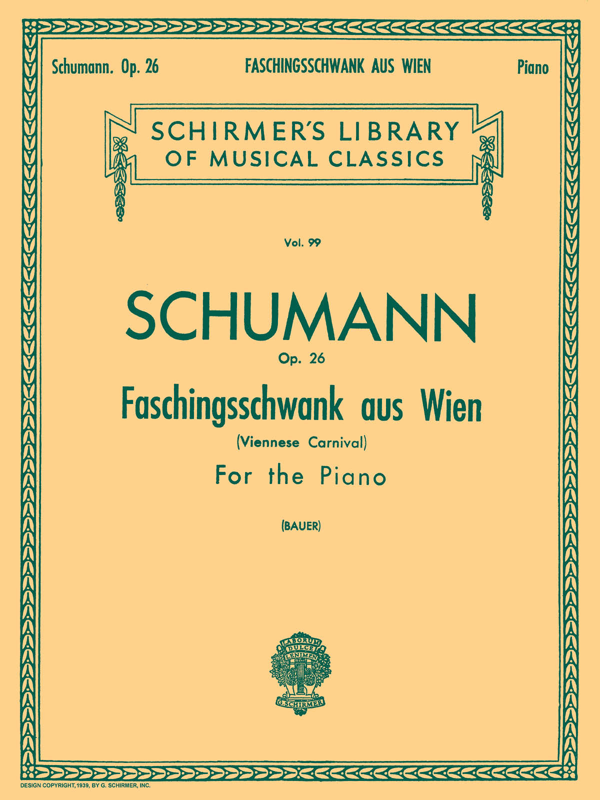 Schumann: Faschingsschwank Aus Wien Op.26