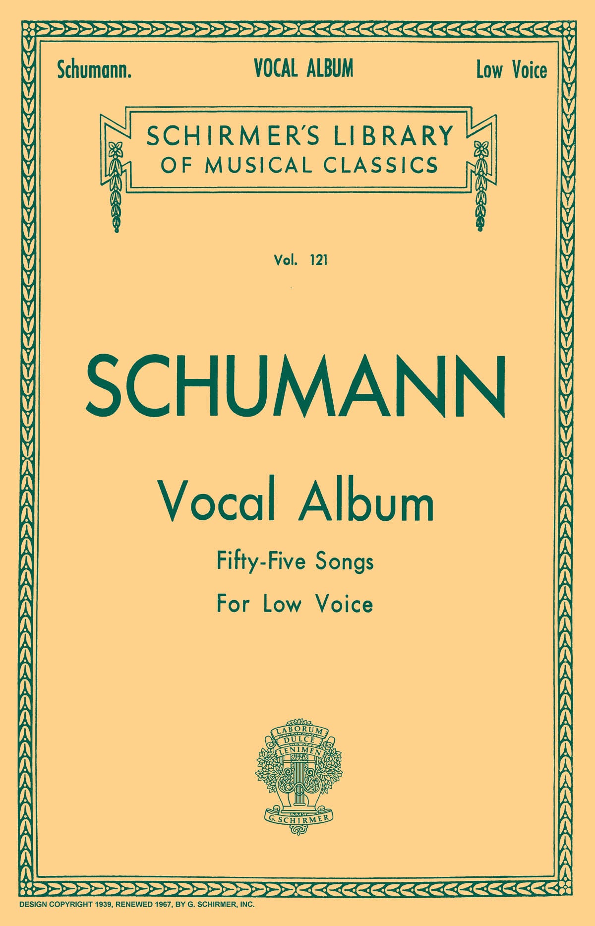 Schumann: Vocal Album - 55 Songs