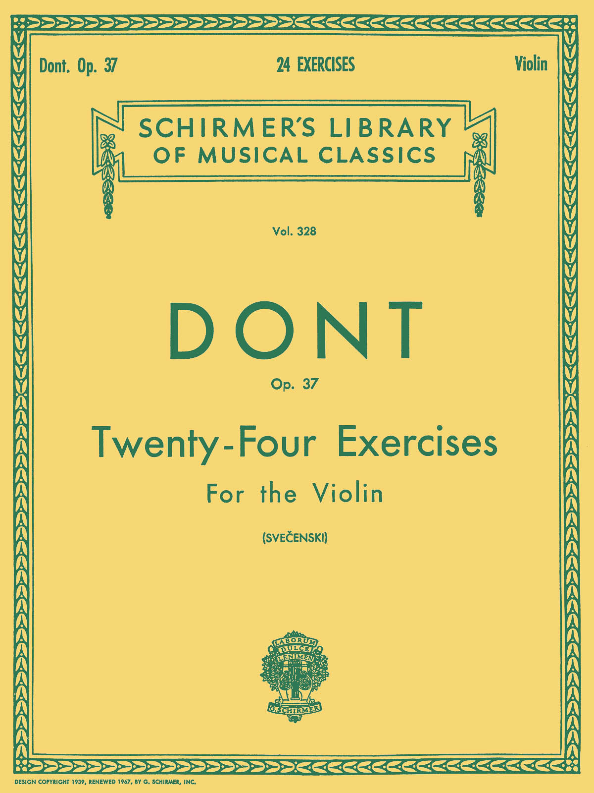 Dont: 24 Exercises, Op 37