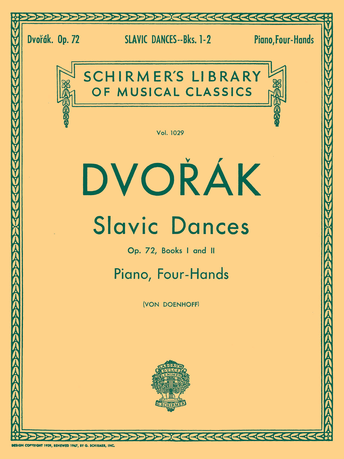 Dvorak: Slavonic Dances, Op. 72 - Books 1 & 2