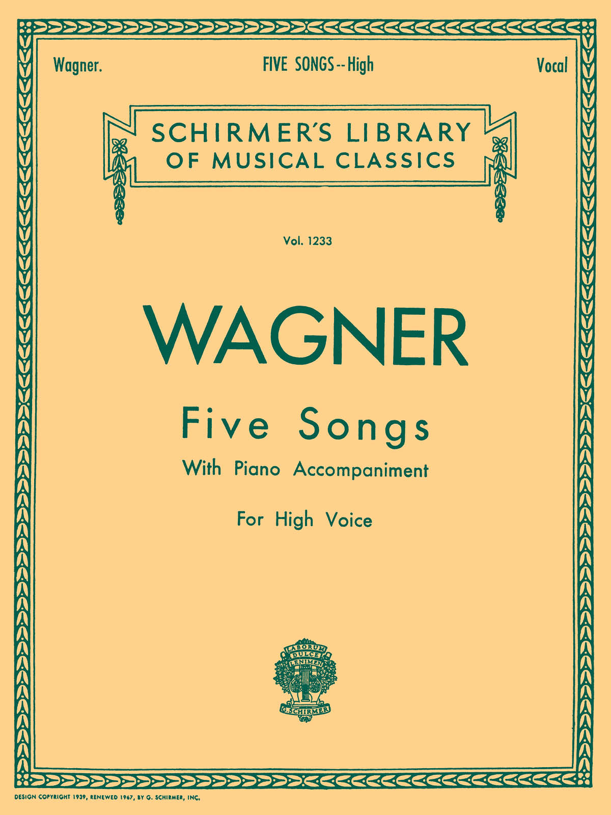 Wagner: 5 Songs
