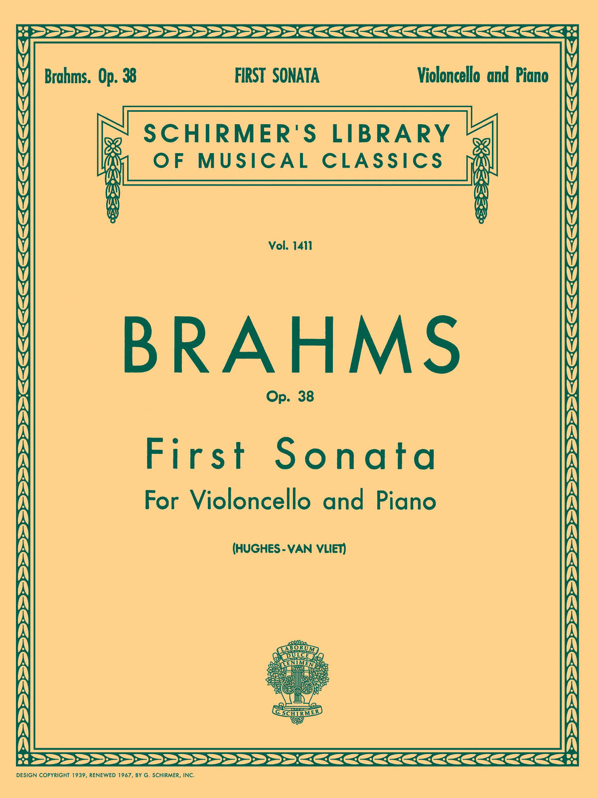Brahms: Sonata No. 1 in E Minor, Op. 38