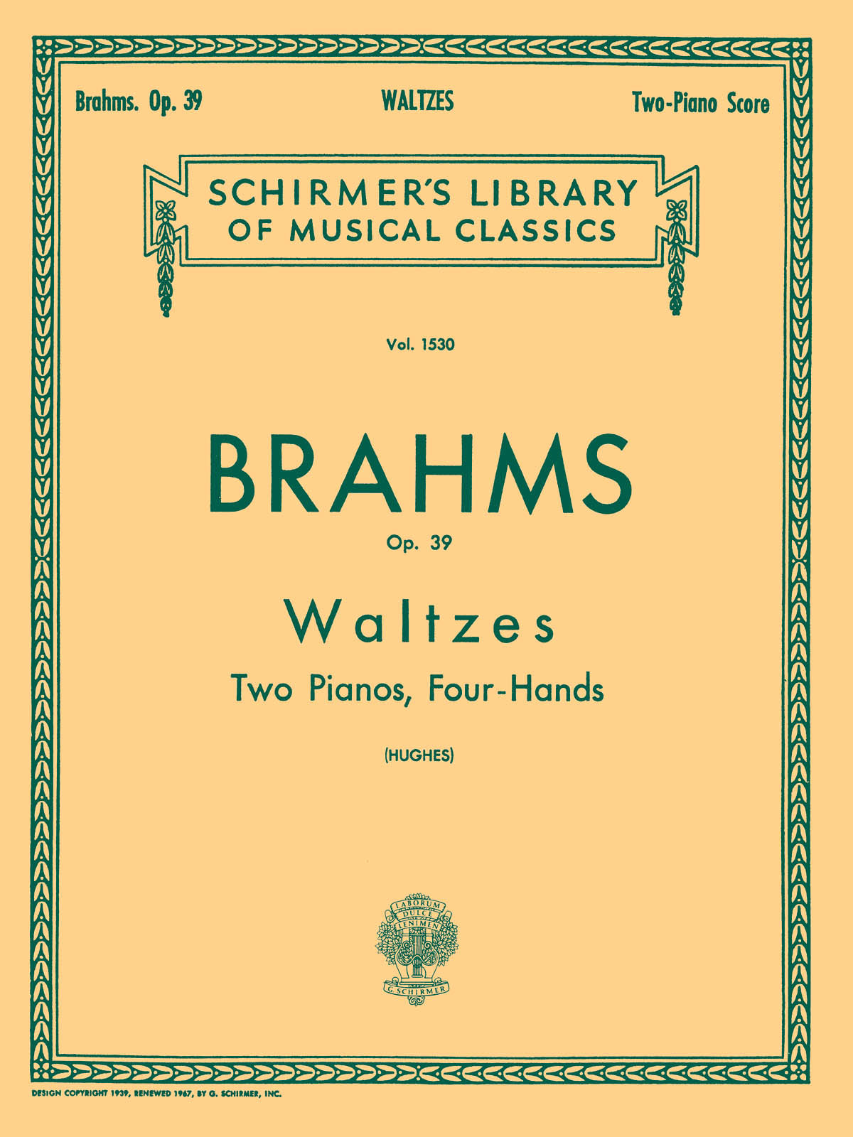 Brahms: Waltzes, Op. 39 (set)