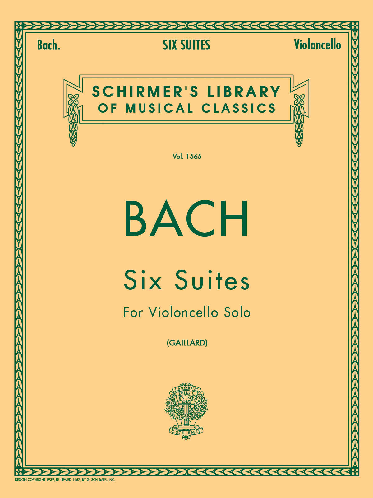 Bach: 6 Suites BWV1007-1012