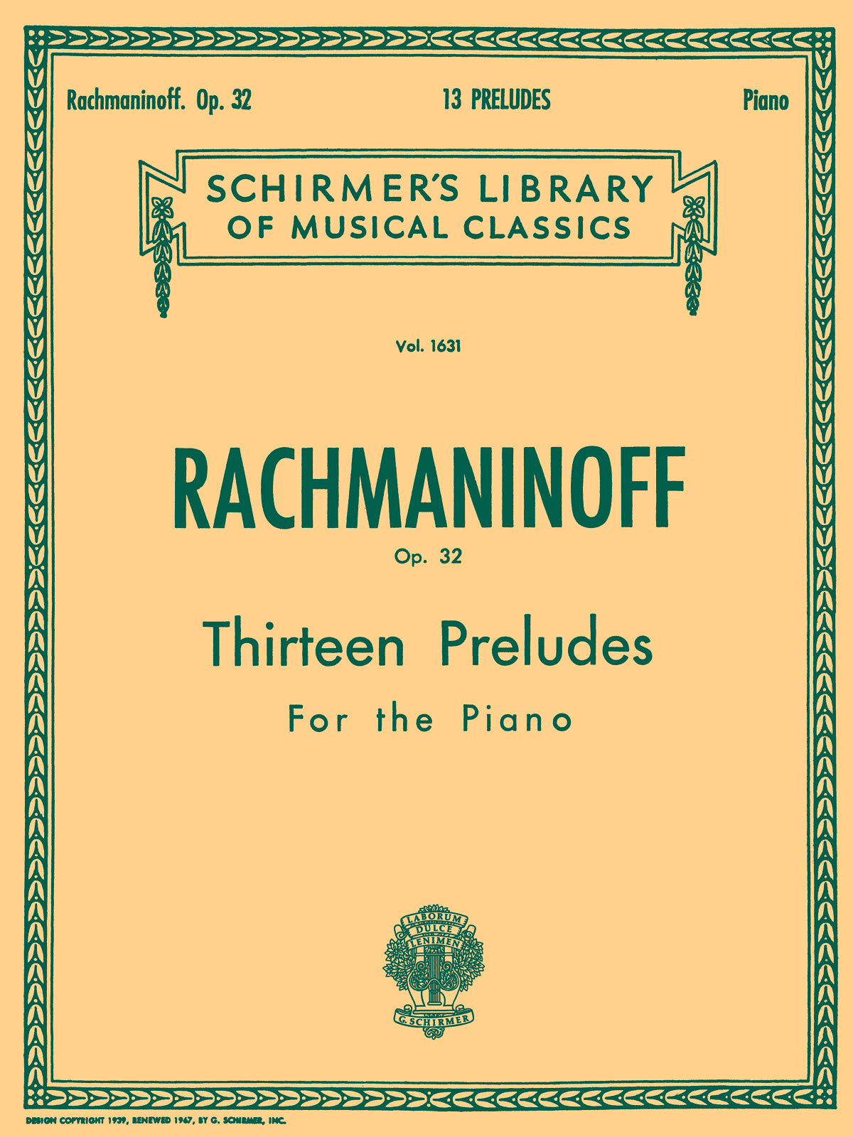 Rachmaninov: 13 Preludes, Op. 32