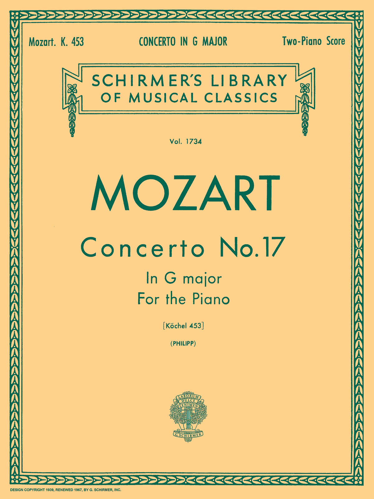 Mozart: Concerto No. 17 in G KV453