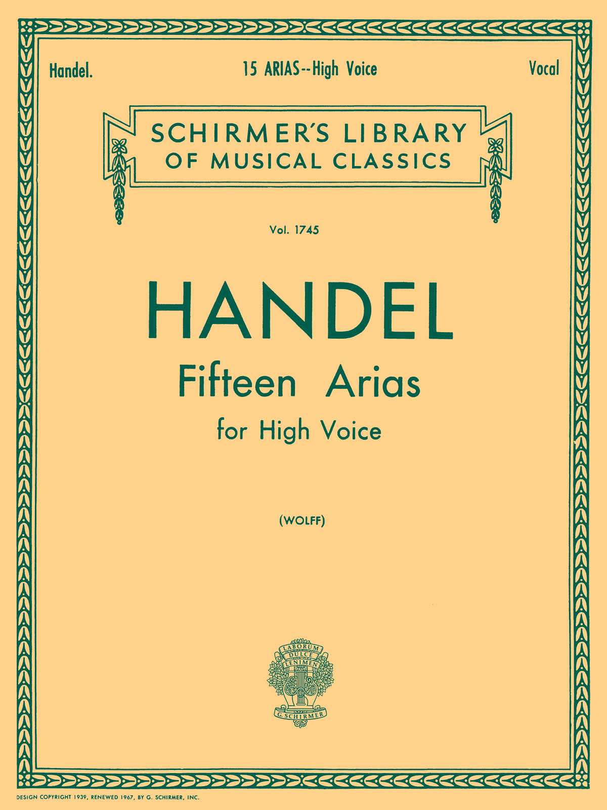 Händel: 15 Arias