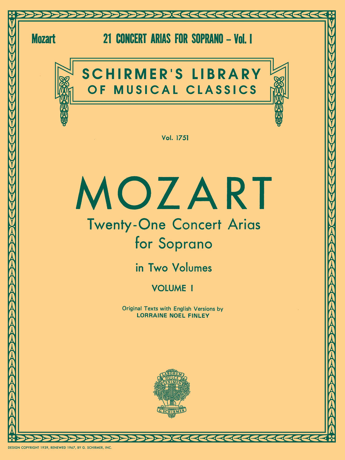 Mozart: 21 Concert Arias for Soprano - Volume I
