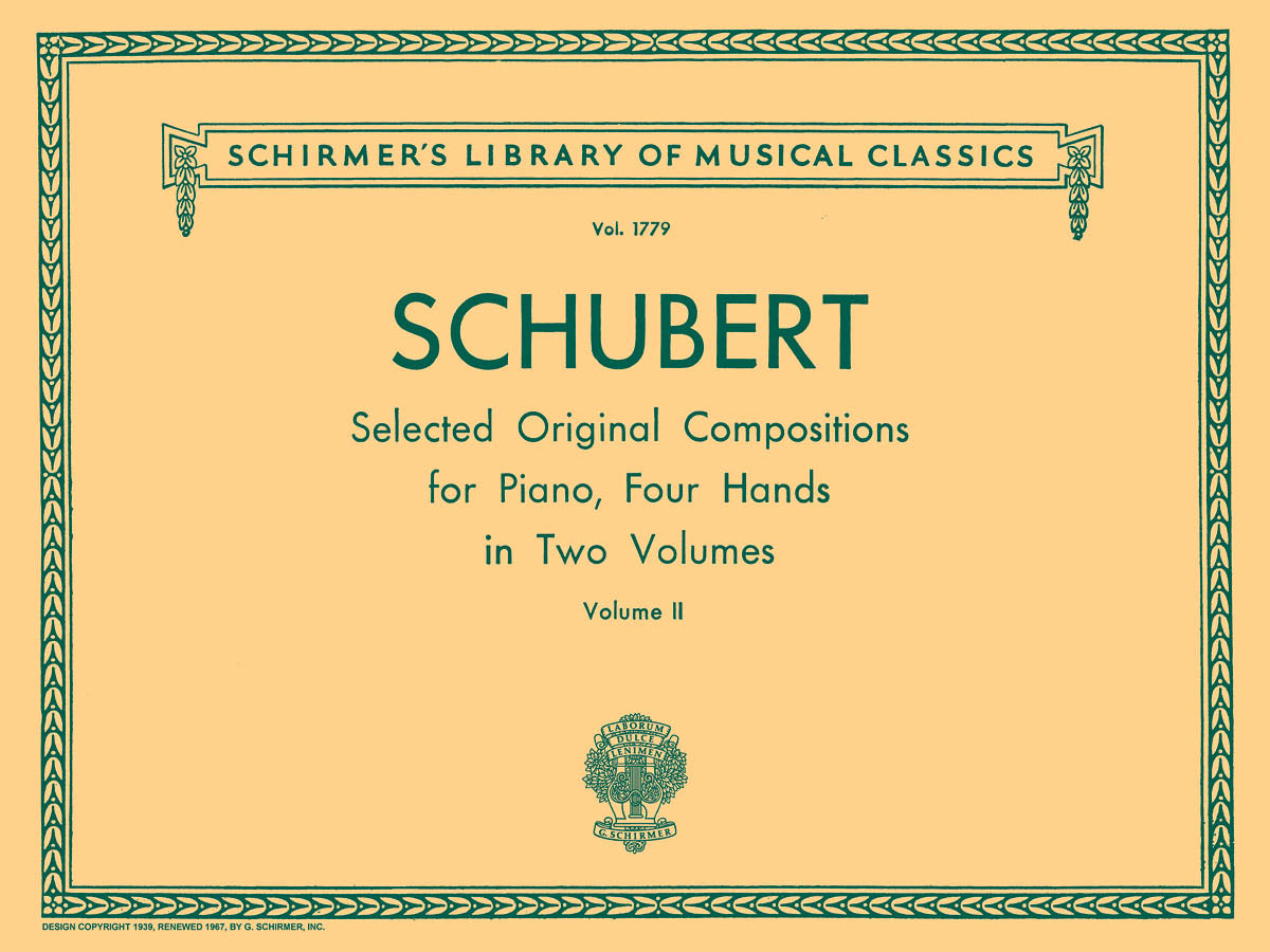 Schubert: Original Compositions for Piano - Volume 2