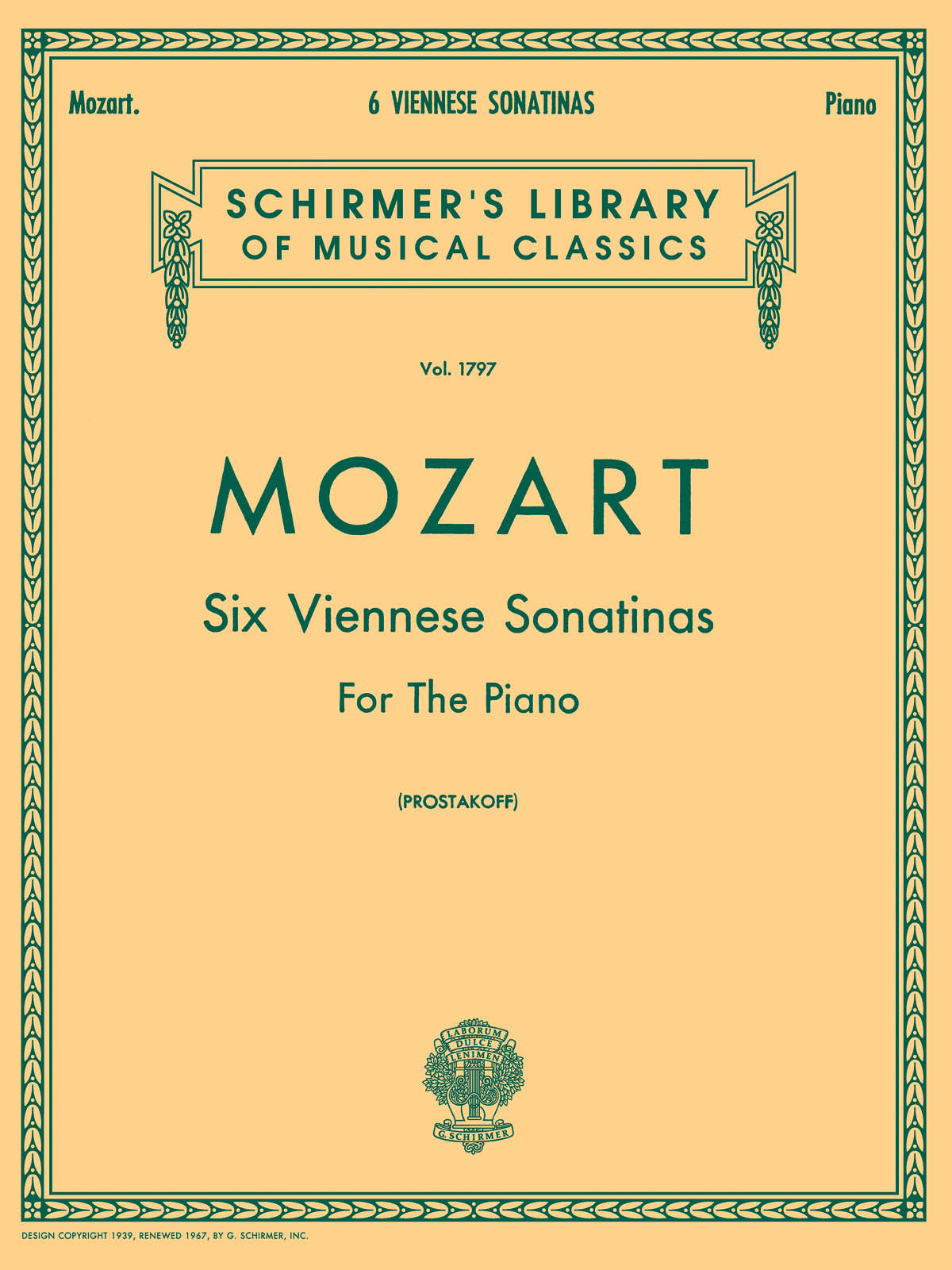 Mozart: 6 Viennese Sonatinas for the Piano