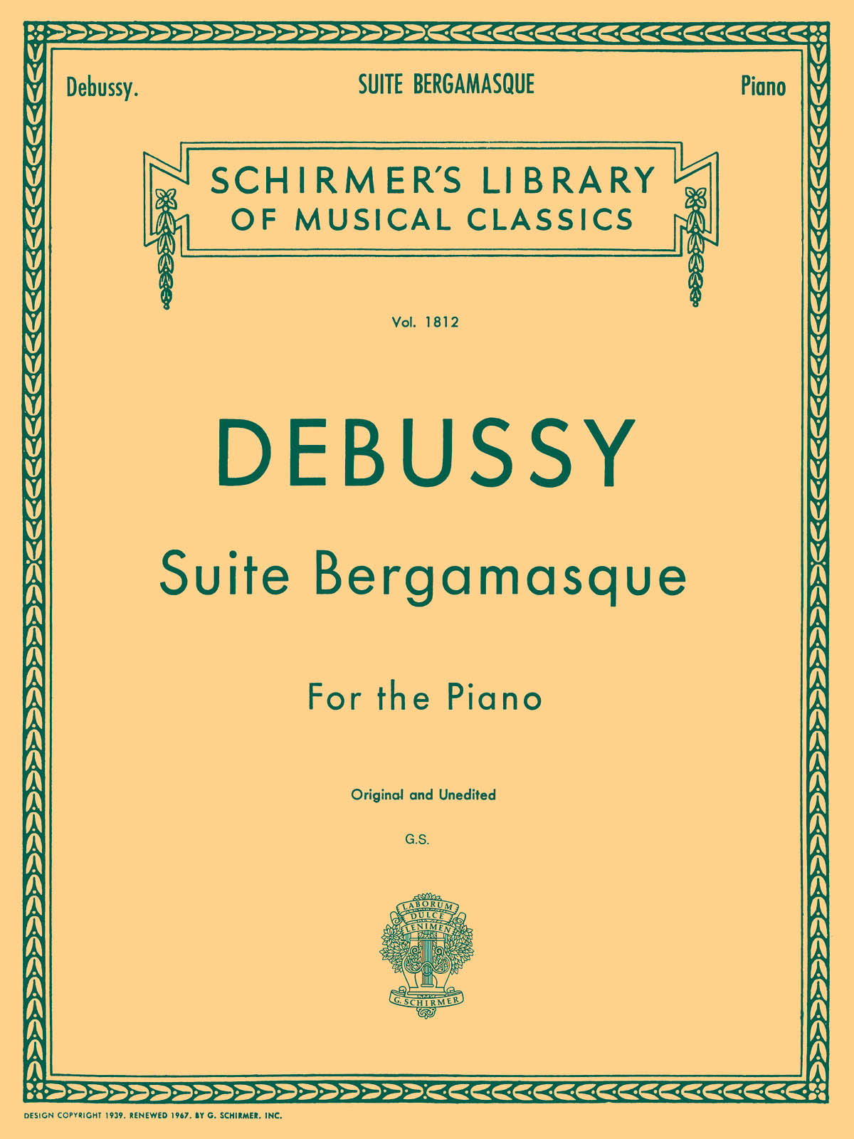 Debussy: Suite Bergamasque