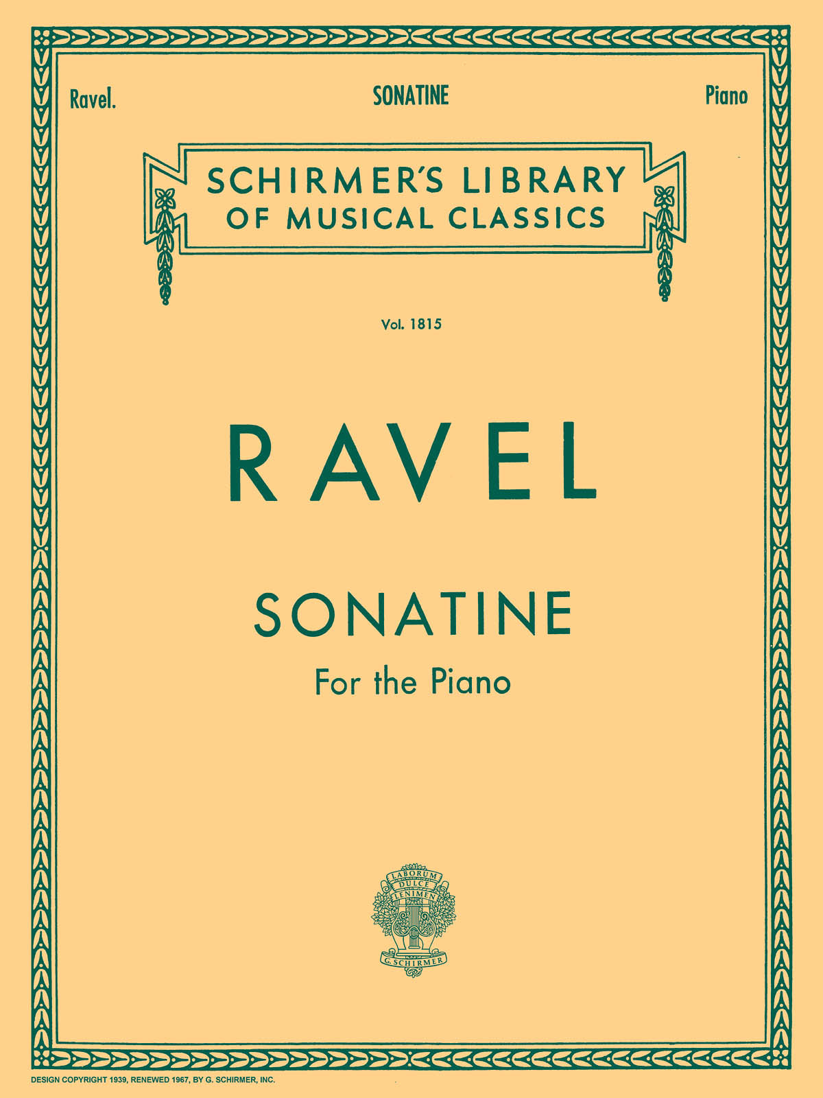 Ravel: Sonatine