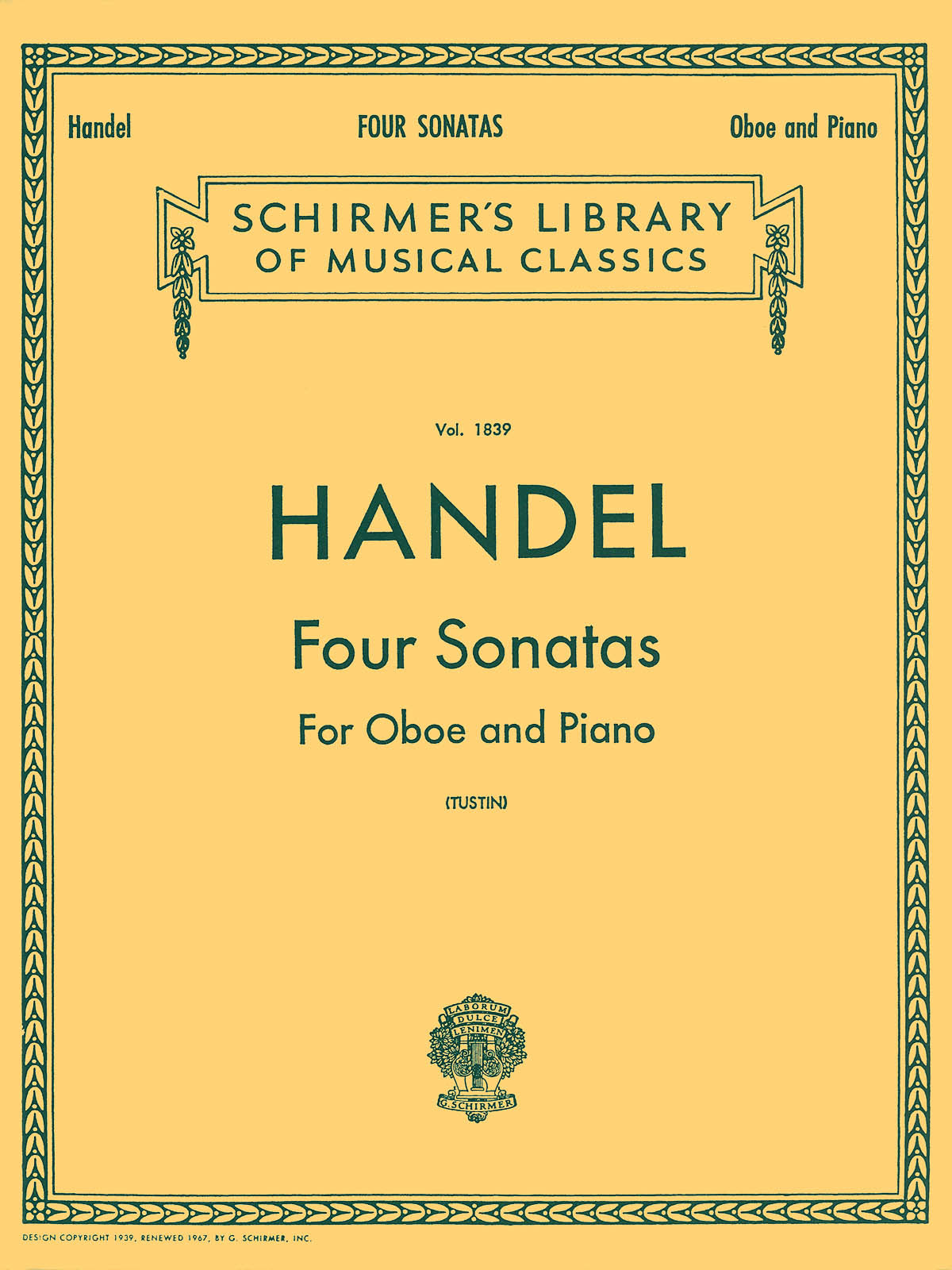 Händel: Four Oboe Sonatas
