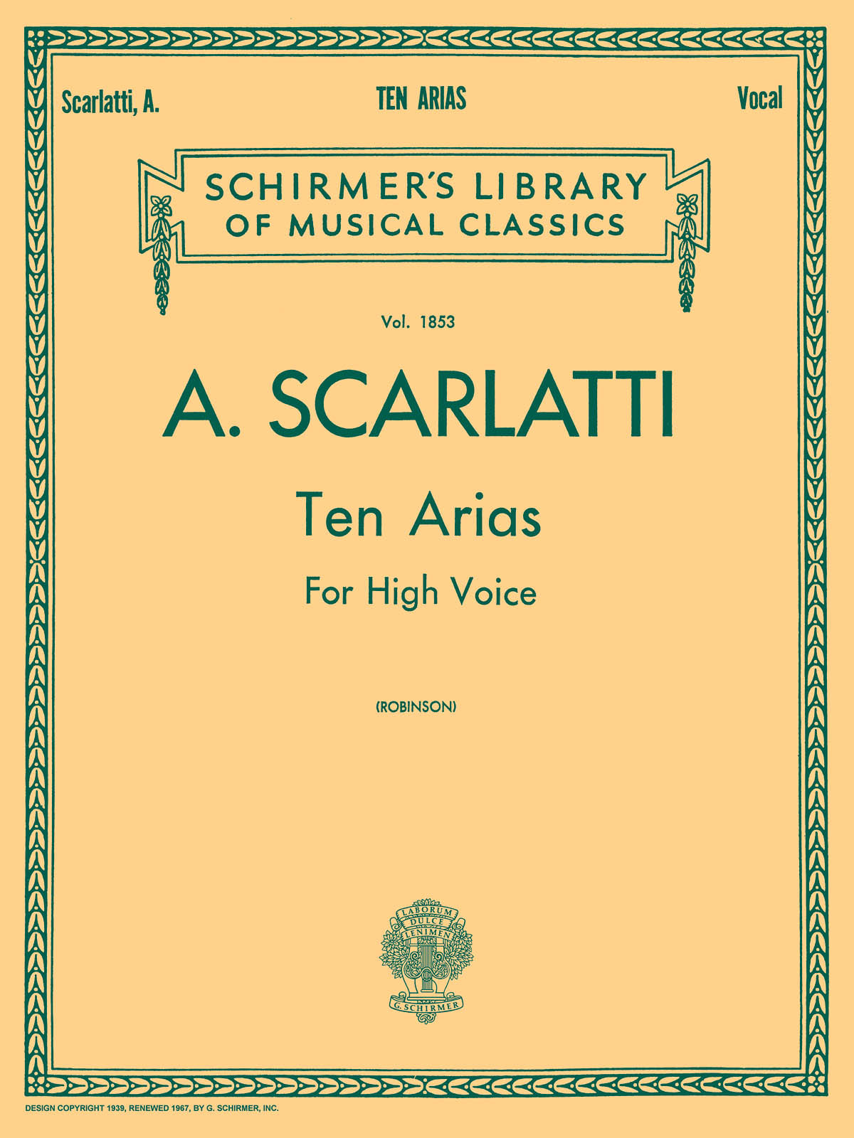 Scarlatti: 10 Arias