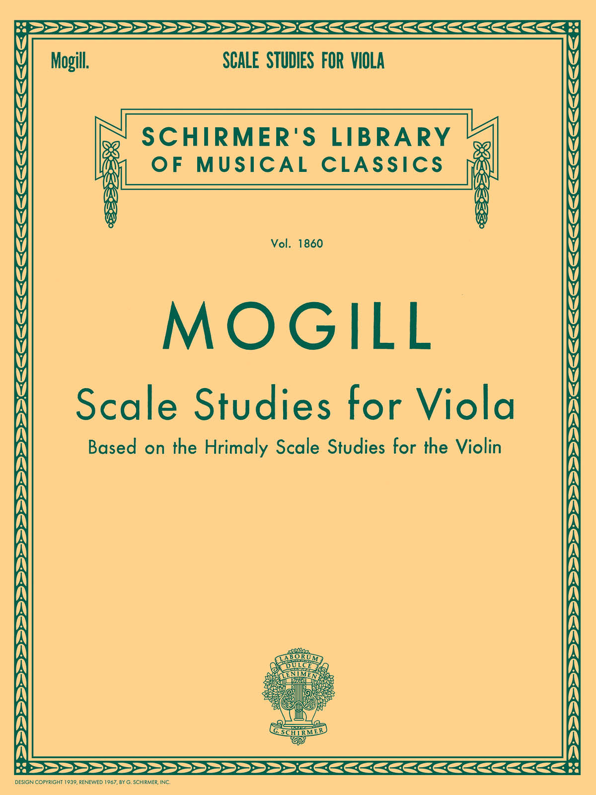 Mogill: Scale Studies for Viola
