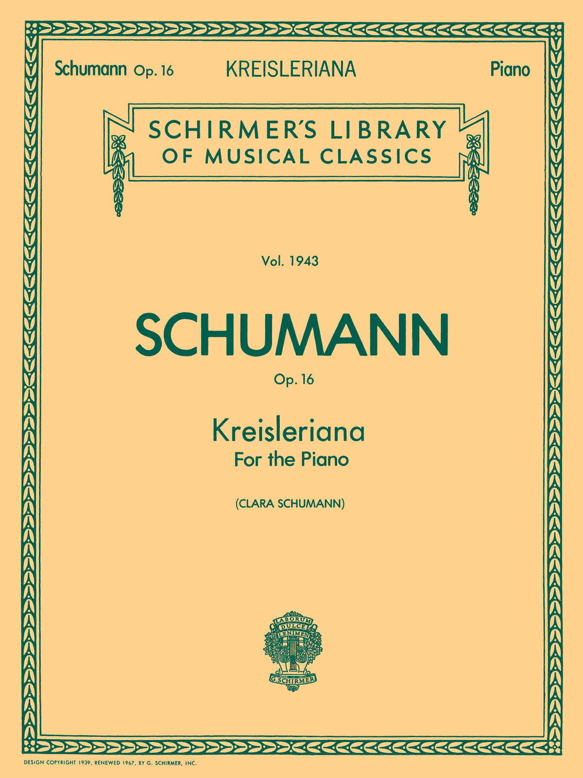 Schumann: Kreisleriana, Op. 16