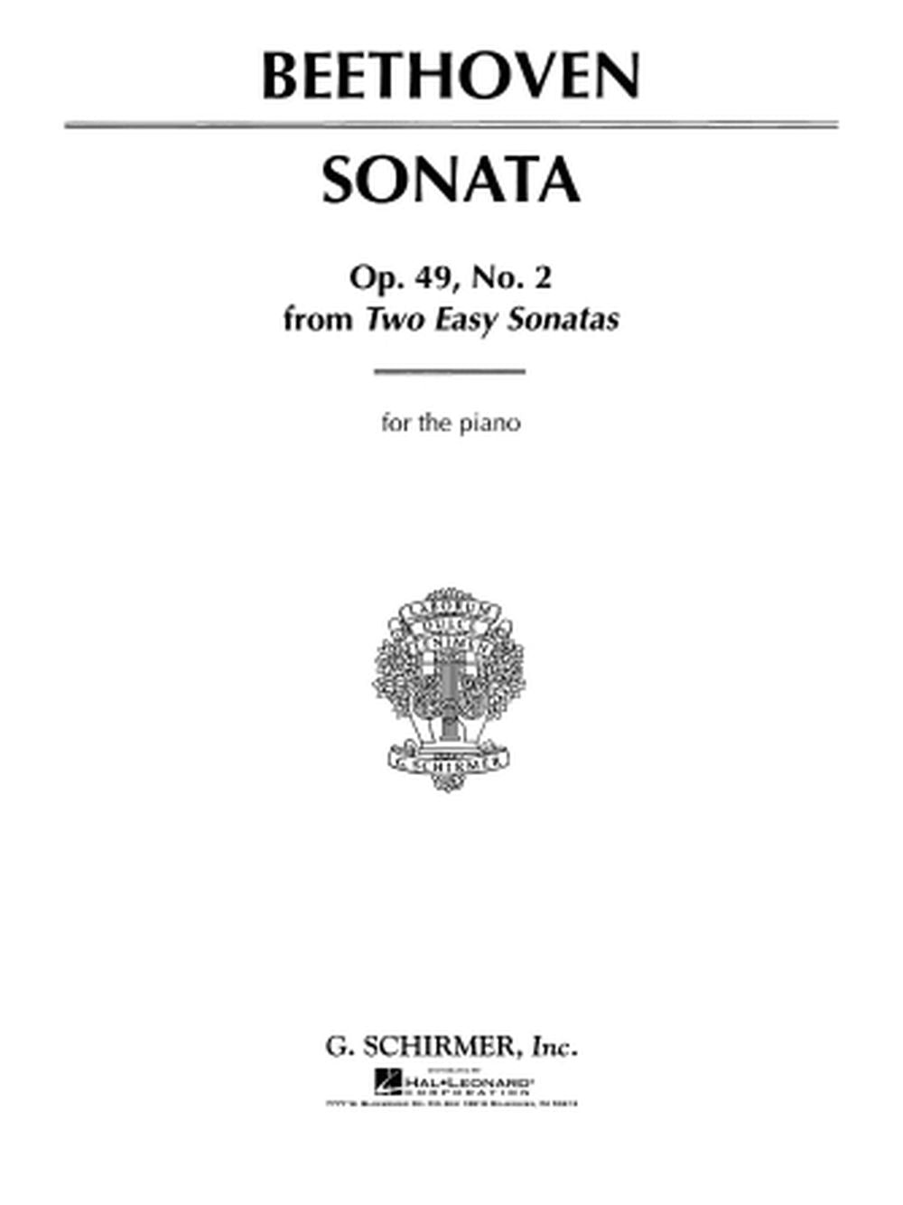Beethoven: Sonata in G Major, Op. 49, No. 2