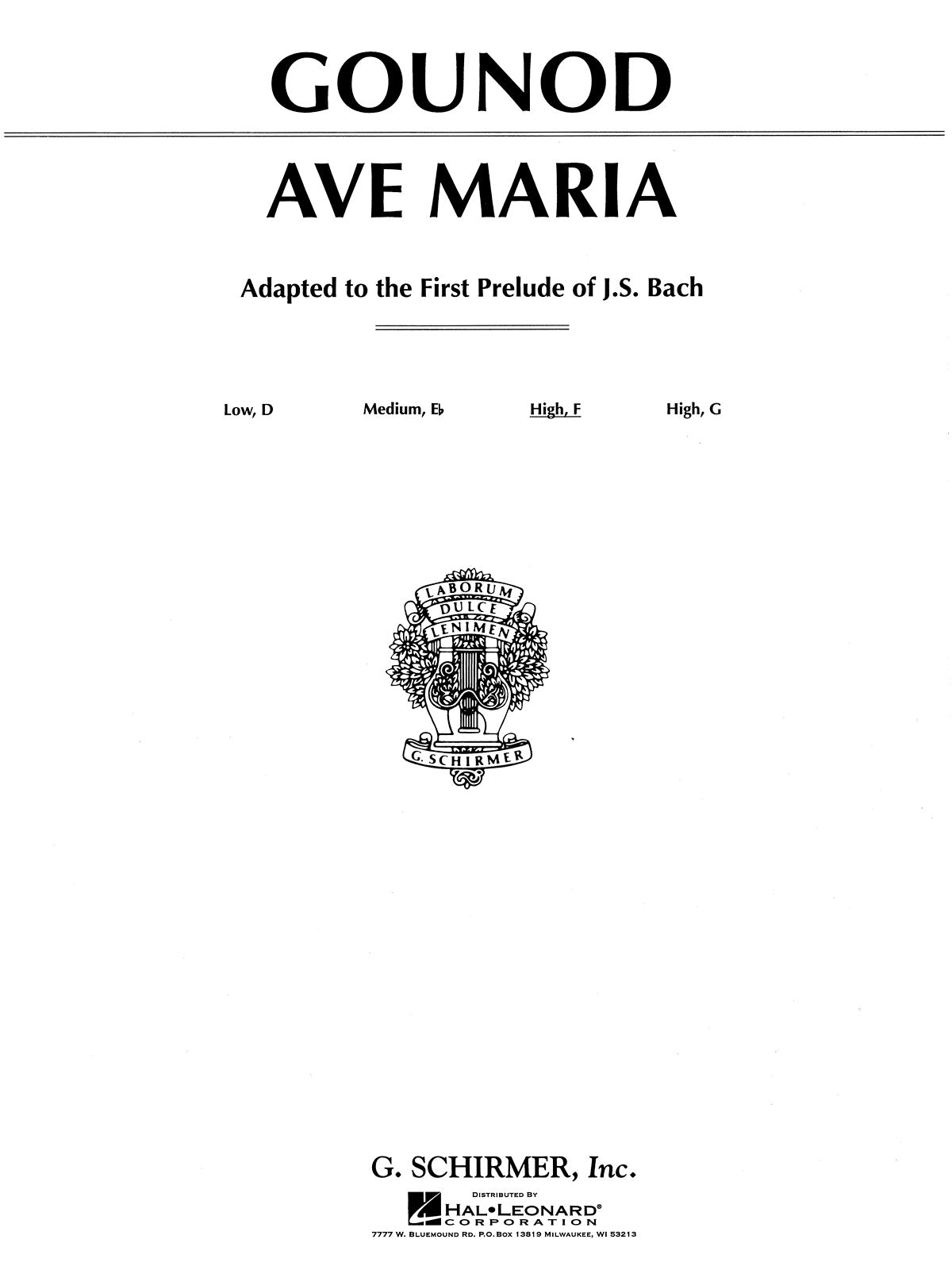 Gounod: Ave Maria