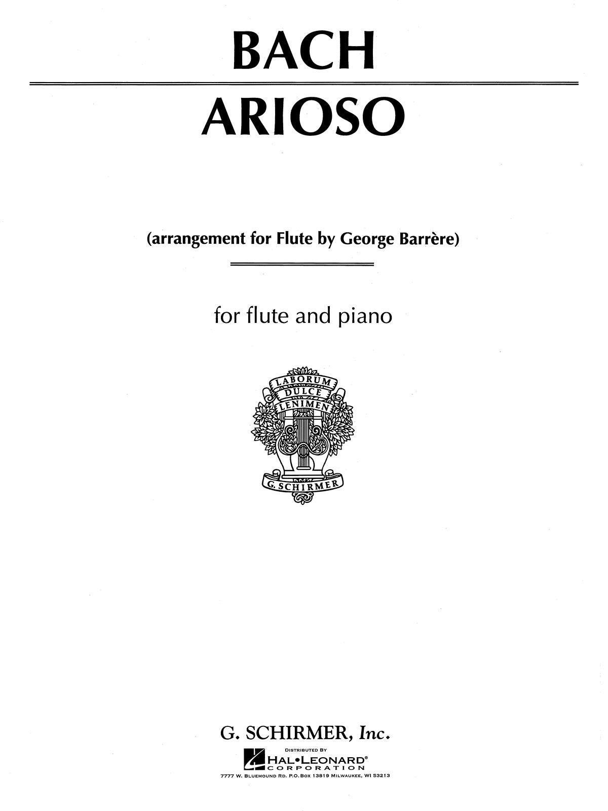 Bach: Arioso