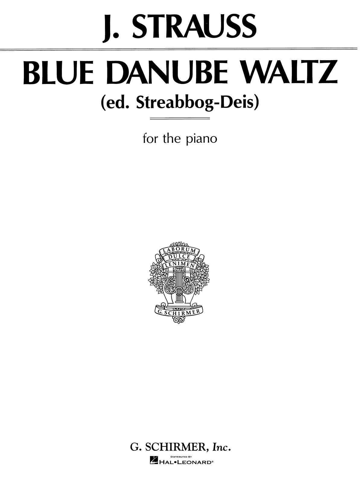 Strauss: Blue Danube Waltz