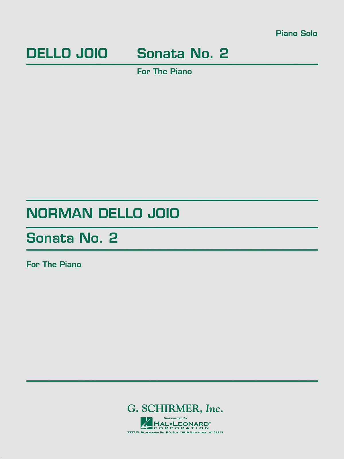 Joio: Sonata No. 2