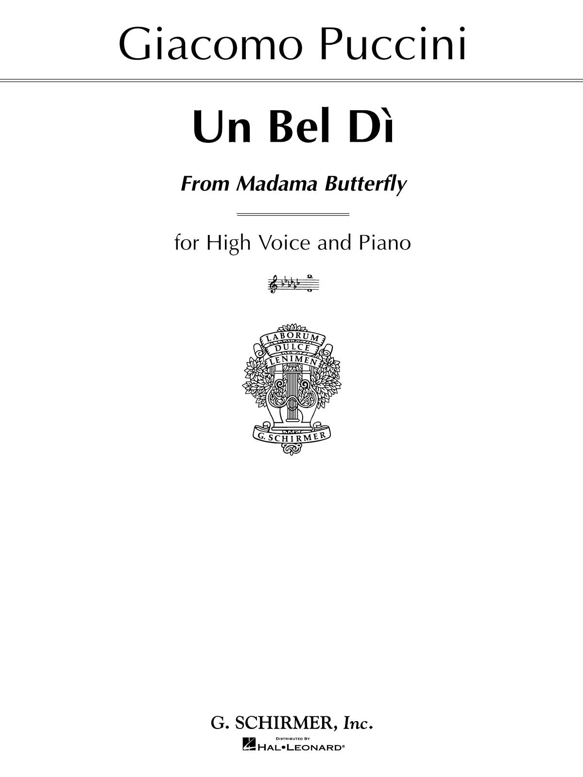 Puccini: Un bel dì vedremo (from Madama Butterfly)