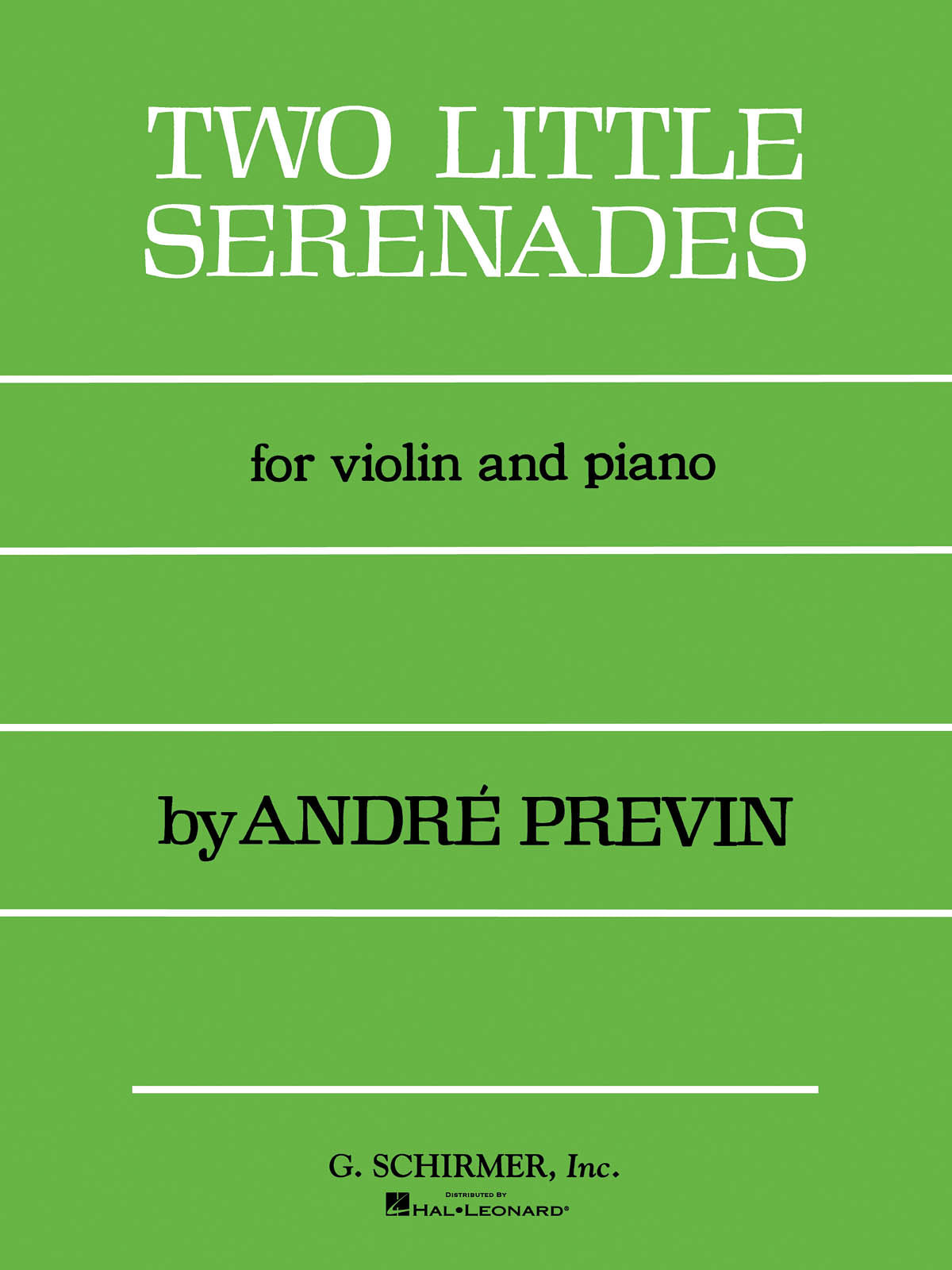 Previn: 2 Little Serenades