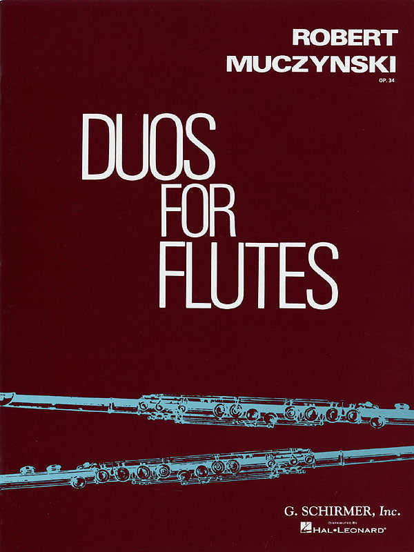 Muczynski: Duos for Flutes Opus 34