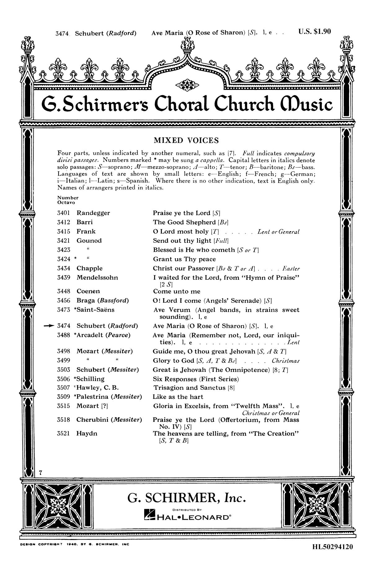 Schubert: Ave Maria