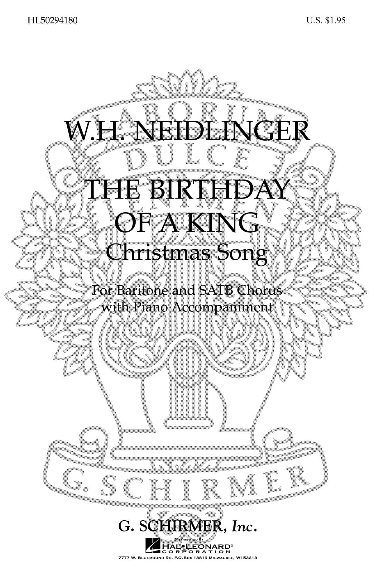 Neidlinger: The Birthday of a King