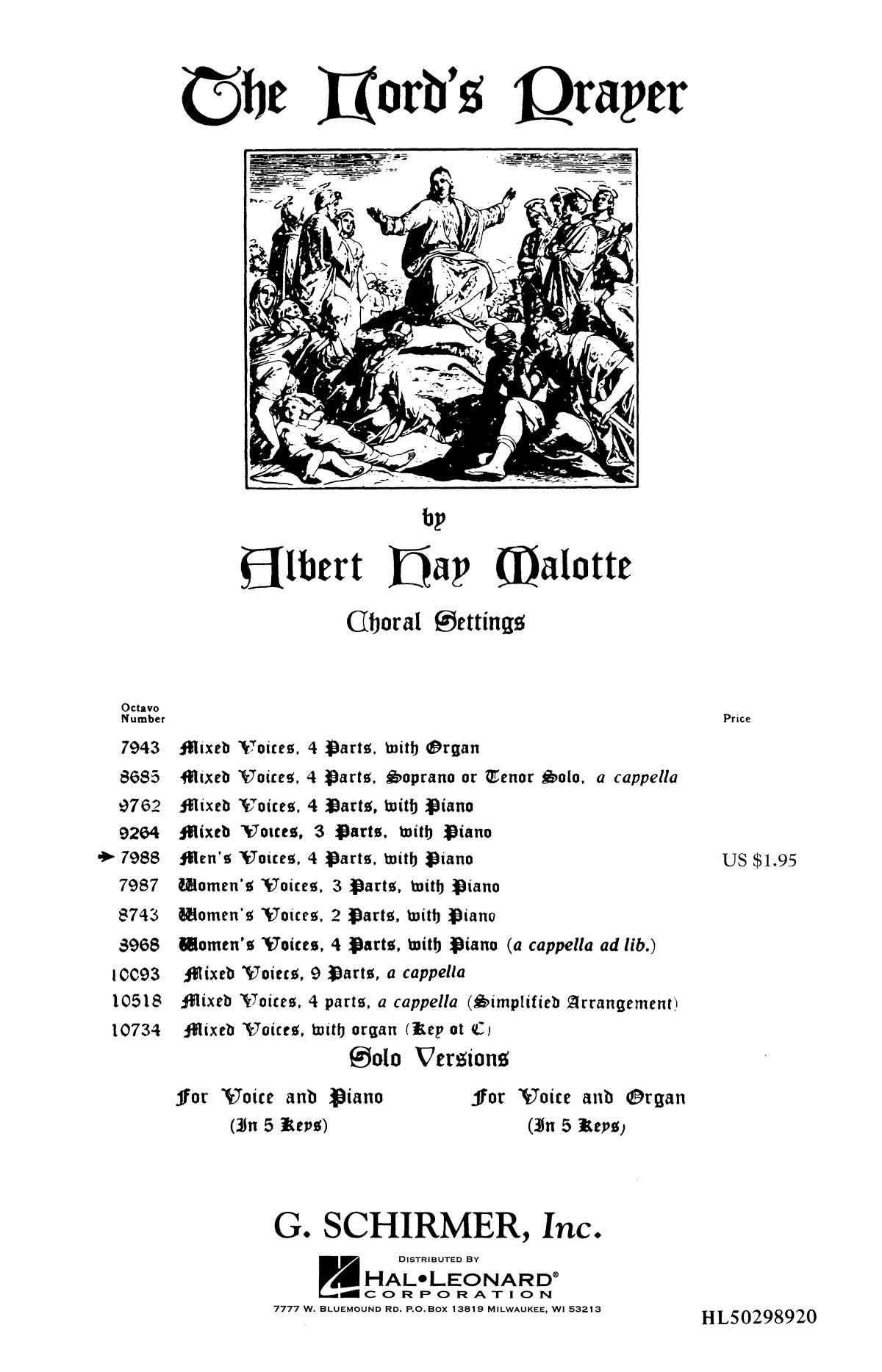 Malotte: Lord's Prayer