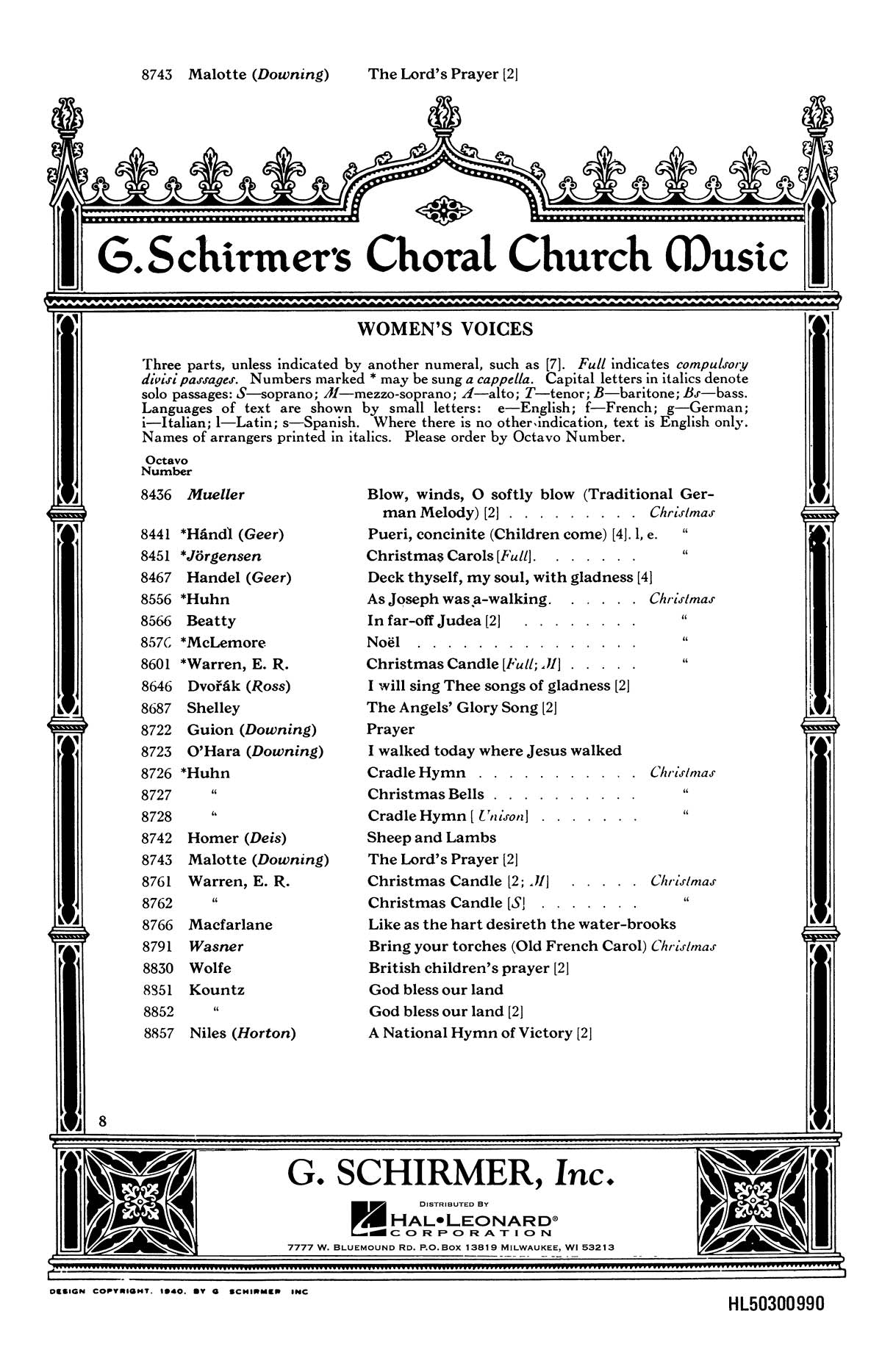 Malotte: The Lord's Prayer
