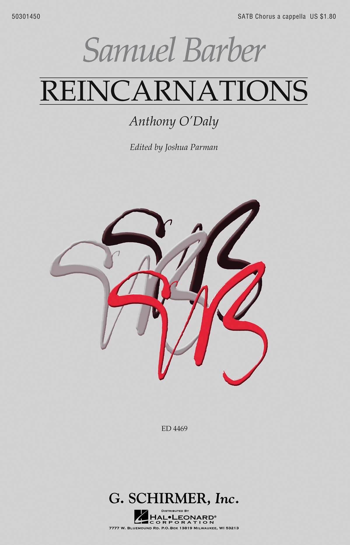 Barber: Reincarnations - No. 2: Anthony O'Daly