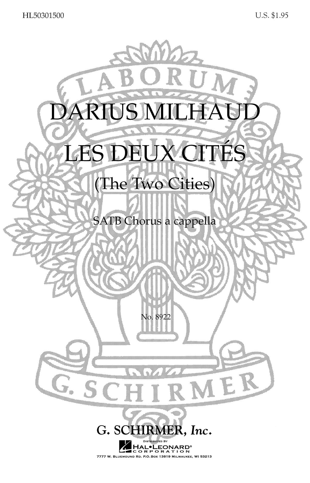 Milhaud: Elegie