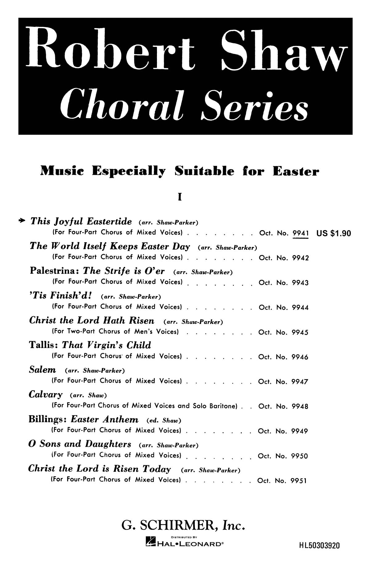 Traditional: This Joyful Eastertide