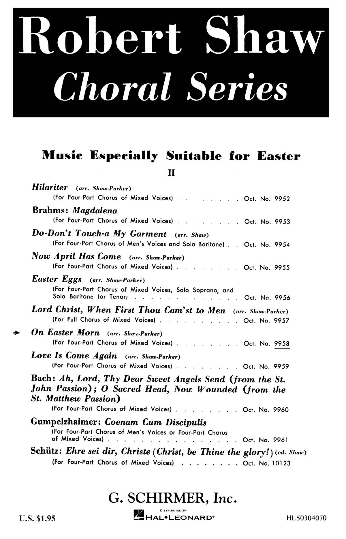 Traditional: On Easter Morn
